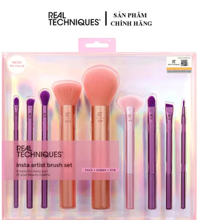 Bộ cọ trang điểm Real Techniques 9 cây insta artist brush set 0071