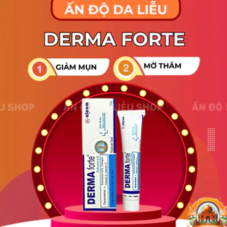 Derma Forte Gel Azelaic acid, Vitamin C - Giúp Giảm Thâm Mụn, Dưỡng Trắng, Megaduo (15g) II India Skincare