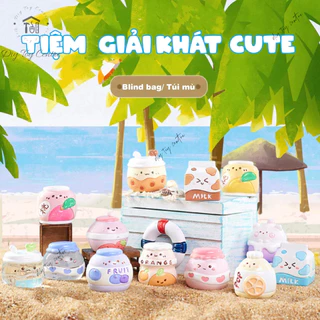 Đồ chơi giải trí BLIND BAG - TÚI MÙ mô hình ngâu nhiên đồ uống mini dễ thương TIỆM GIẢI KHÁT CUTE