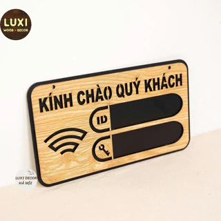 HANOI Bảng wifi không nội dung [ FREESHIPEXTRA] [ ẢNH THẬT ] Mẫu mới 2023 LUXI DECOR