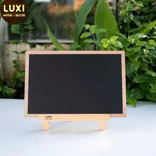 HANOI Bảng đen A4 21X30 để bàn kèm kệ LUXIDECOR Hà Nội [FreeshipExtra] [Ảnh Thật] [ Hàng sẵn ]