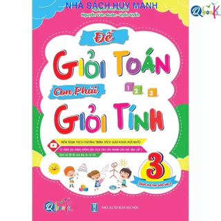 Sách - Để Giỏi Toán Con Phải Giỏi Tính 3 - Dành Cho Học Sinh Lớp 3 HM BOOK