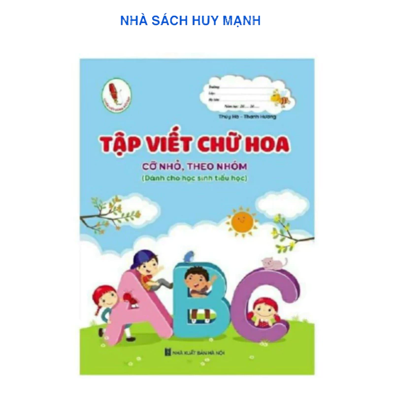 Sách - Tập Viết Chữ Hoa Cỡ Nhỏ Theo Nhóm HM BOOK