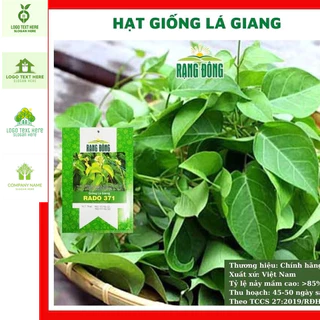 Hạt giống lá giang nấu canh chua - GÓI 5 HẠT (shop giống 4 mùa)