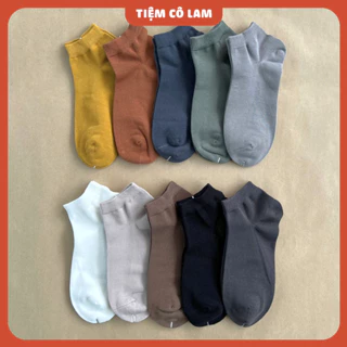 [VỚ NAM] [QUA MẮT CÁ] Tất trơn đủ màu basic Tiệm cô Lam