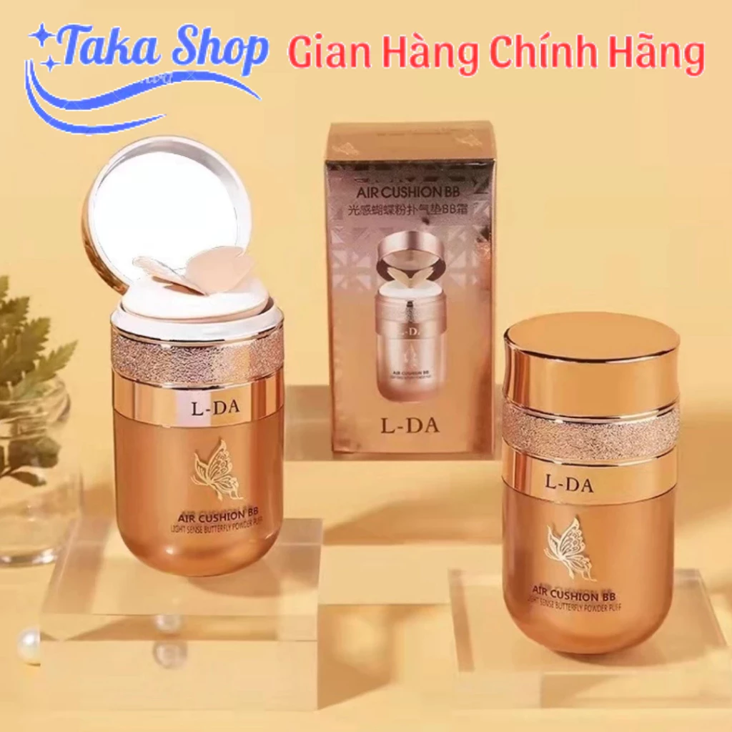 Phấn Nước L-DA Air Cushion BB Kiểm Soát Dầu Chống Nước Dưỡng Trắng Nâng Tone 30ml