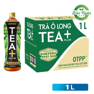 TRÀ Ô LONG TEA+ PLUS CHAI 1 Lit LỚN