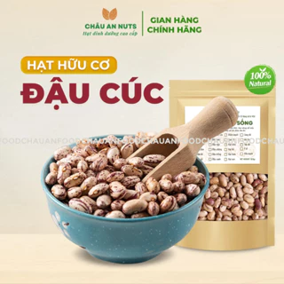 ĐẬU CÚC SỐNG HỮU CƠ ĐÓNG GÓI HÚT CHÂN KHÔNG TÚI ZIP, DÙNG LÀM SỮA HẠT, NẤU CHÁO, ĂN KIÊNG TÚI 500G / 100G