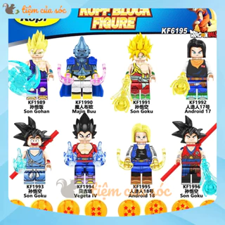 Mô hình Son go ku kèm đế đồ chơi lego minifigures các nhân vật trong dragon ball