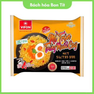 Mì Trộn Trứng Muối Cay/ Tương Đen Vifon 105g