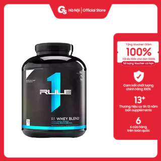 Sữa tăng cơ Rule1 Whey Blend 5 Lbs - 68 Servings nhập khẩu Mỹ phân phối chính hãng Gymstore ngăn dị hóa cơ bắp