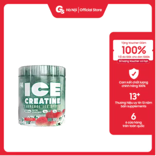 Bột FA ICE Creatine Monohydrate, 300G (60 Servings) nhập khẩu Ba Lan - Gymstore tăng sức mạnh, cơ bắp