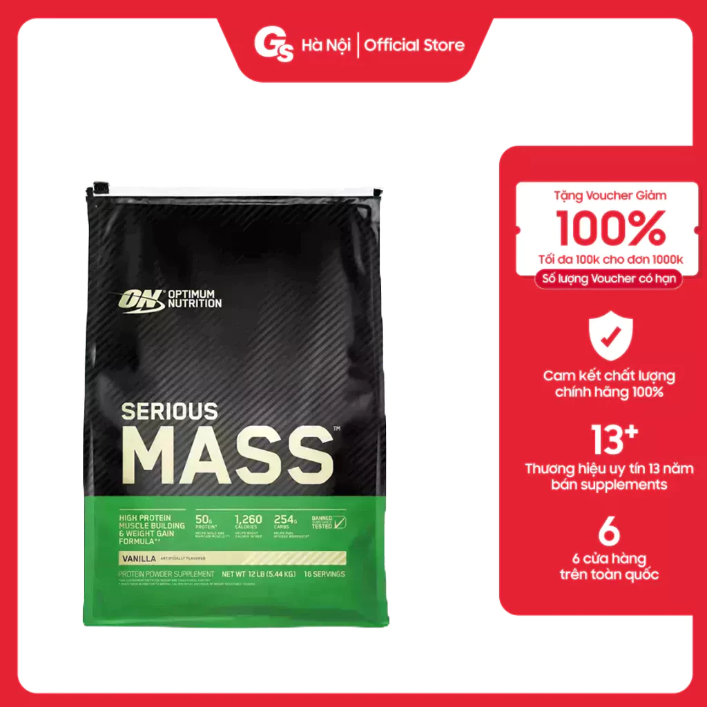 Sữa tăng cân Mass Gainer (1KG) -  Tách lẻ các loại