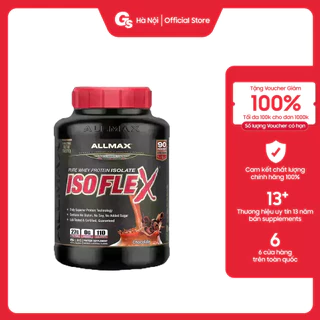 Sữa Tăng Cơ - Whey Protein - Allmax Nutrition ISOFLEX,5lbs (75 lần dùng) - hỗ trợ tăng cơ và phục hồi cơ bắp