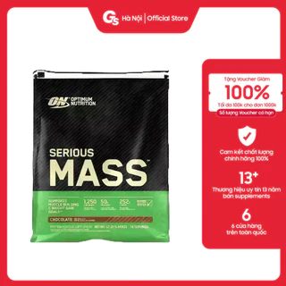 Sữa tăng cân ON Serious Mass 12LBS (5,4KG) nhập khẩu Mỹ - Gymstore bổ sung vitamin, tăng cân nhanh, phát triển cơ bắp