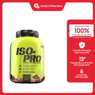 Sữa tăng cơ VitaXtrong ISO PRO - Hydrolyzed Whey Isolate, 5 Lbs (2.27 Kg) nhập khẩu Mỹ - Gymstore