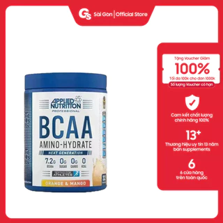 Bột Applied BCAA Amino Hydrate, 100 Servings (1.4 Kg) nhập khẩu Anh - Gymstore tăng hiệu suất luyện tập