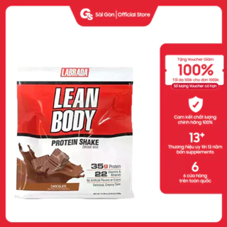 Bữa ăn thông minh Labrada Lean Body Protein Shake 4.63 Lbs, 30 serving (2.1 KG) nhập khẩu Mỹ - Gymstore