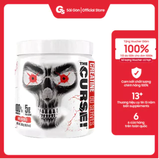 Bột tăng sức mạnh JNX Sports The Curse Micronized Creatine Monohydrate nhập khẩu Mỹ - Gymstore