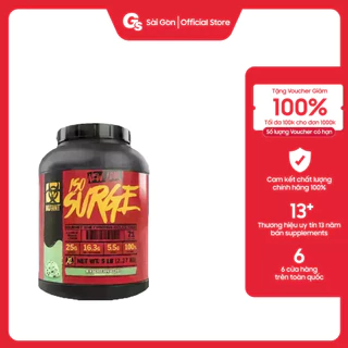 Sữa Mutant ISO Surge, 1.6 Lbs (23 Servings) nhập khẩu Canada - Gymstore bổ sung protein, duy trì, phát triển cơ bắp