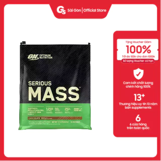 Sữa tăng cân ON Serious Mass 12LBS (5,4KG) bổ sung vitamin, tăng cân nhanh, phát triển cơ bắp