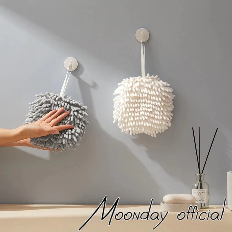 Khăn lau tay tròn san hô mềm mịn đa năng thấm hút siêu tốt