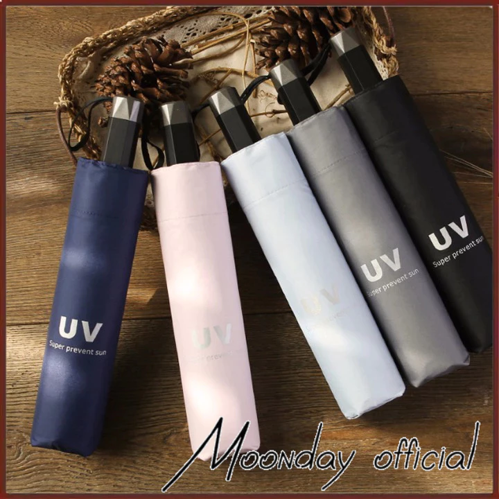 Ô che mưa - Dù che mưa che nắng chống tia UV gấp gọn 8 nan cao cấp giá rẻ