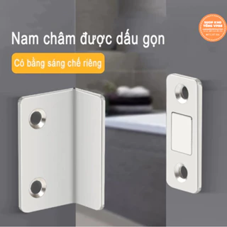 Nam Châm Gắn Cửa Lực Hút Mạnh - Dán Chốt Tủ Quần Áo , Ngăn Kéo Cửa Ra Vào Tiện Lợi 88464