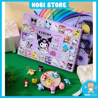 Hidden box hộp quà bất ngờ 40 món Kuromi và Gấu Losto bí mật tặng kèm móc khoá, Blind Box móc khóa quà tặng cho bé