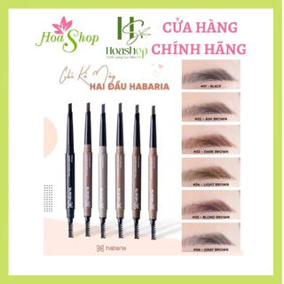 Chì kẻ mày 2 đầu Habaria Pro EyeBrow Pencil