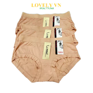 Quần lót nữ cotton lưng vừa M1759 freesize 47-60kg