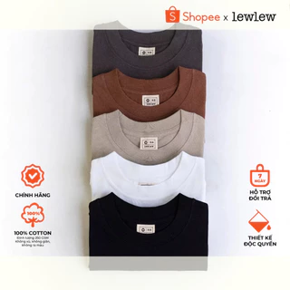 Combo 5 áo thun nữ baby tee, áo thun cotton trơn, basic tee - Lew Lew