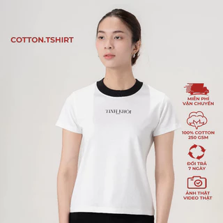 Áo thun nữ baby tee, áo thun cotton TINH KHÔI Tshirt