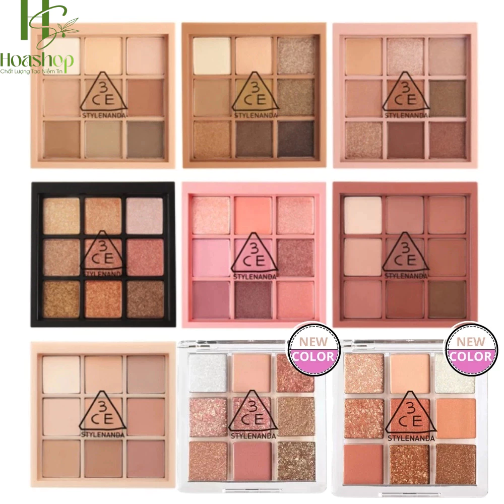 Bảng Phấn Mắt 9 Ô 3CE Multi Eye Color Palette