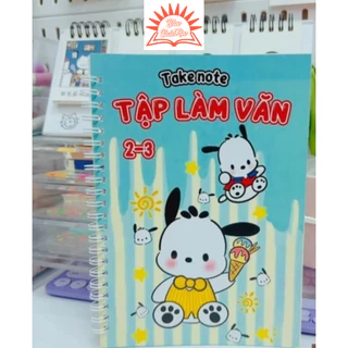 Sổ Takenote Tập Làm Văn 2-3 khổ giấy A5