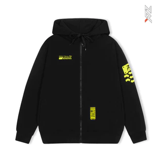 Áo khoác hoodies zip Local Brand ZDX ZERO đen