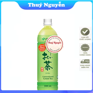 Nước uống trà xanh Oi Ocha Green Tea đóng chai (ITOEN) 1Lit Thái Lan