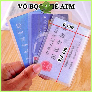 Túi Đựng Thẻ Nhân Viên, CCCD/CMCD Bao Bì Bọc Gói Bảo Quản Bằng Lái Xe, Thẻ ATM Tiện Lợi