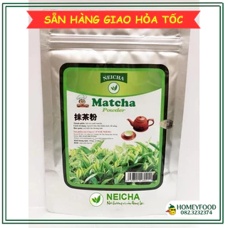 Bột Matcha/ Bột Trà Xanh hiệu mũ trắng Neicha 500g/100g xuất xứ Đài Loan