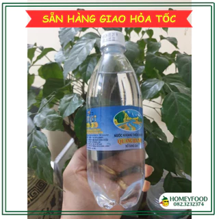 Nước khoáng mặn Quang Hanh Quảng Ninh - chai 500ml - bổ sung khoáng chất