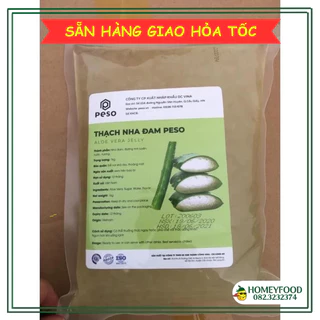 Thạch nha đam Peso túi 1kg dùng cho trà sữa, trà chanh, chè, trà hoa quả