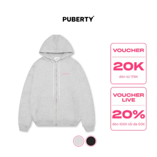 Hoodie zip basic localbrand PUBERTY BASIC HOODIE ZIP