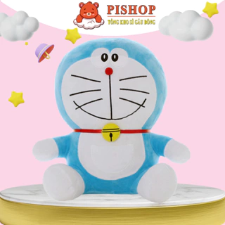 Gấu Bông Mèo Máy Doremon Doraemon Đô rê Mon Siêu Dễ Thương Mềm Mại Hàng Cao Cấp Xuất Khẩu Size To khổng lồ