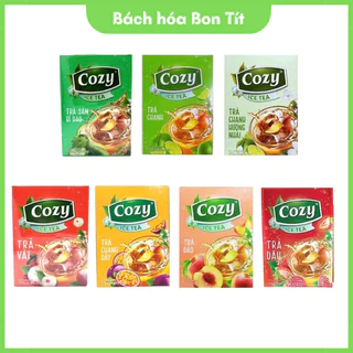 Trà Cozy Hoà Tan Đủ Vị ( Đào, Dâu, Gừng, Vải, Trà Chanh)