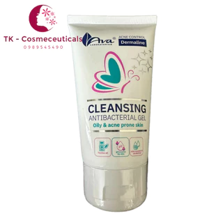 Gel Rửa Mặt Ava Acne Control Dermaline Antibacterial Cleansing Cho Da Nhờn Mụn - 150ml