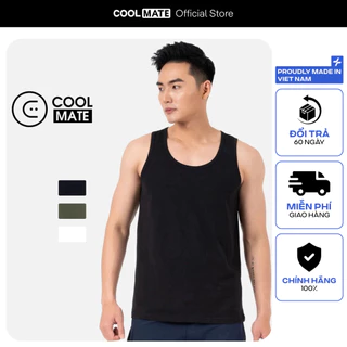 Áo ba lỗ Cotton 100% Coolmate Basics V2 Coolmate