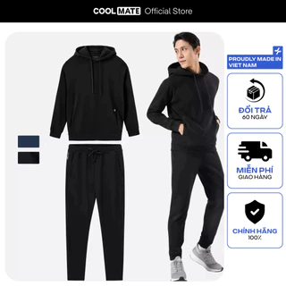 Set Đồ bộ nỉ nam Hoodie thu đông có mũ - Thương hiệu Coolmate