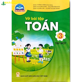 VBT Toán lớp 3 Tập 1(CT)+ Bìa bao