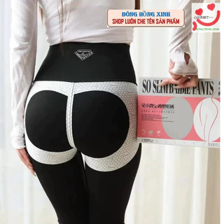 Quần legging 7.0 đúc su dày dặn gen bụng nâng mông co dãn 4 chiều cạp cao tôn dáng