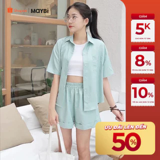 Quần short MAYBI chéo dây